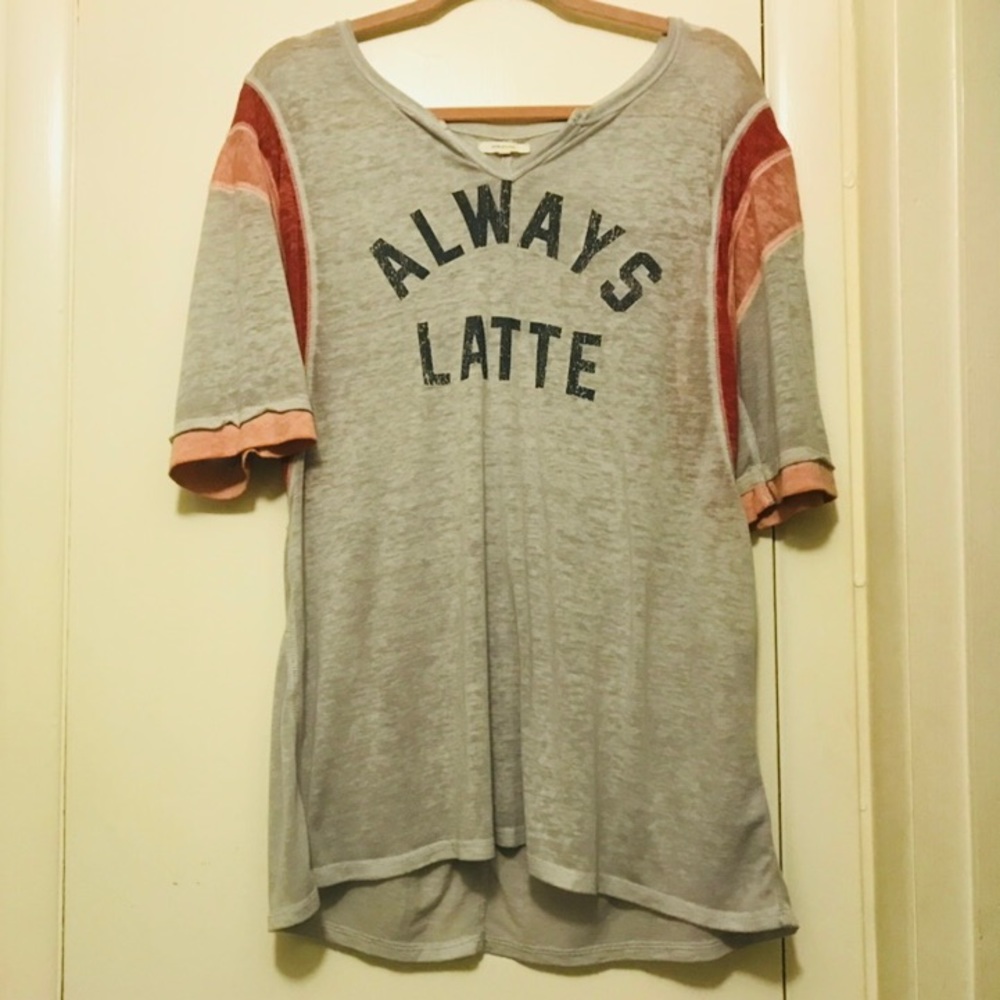 Dope “Always Latte” Casual Top